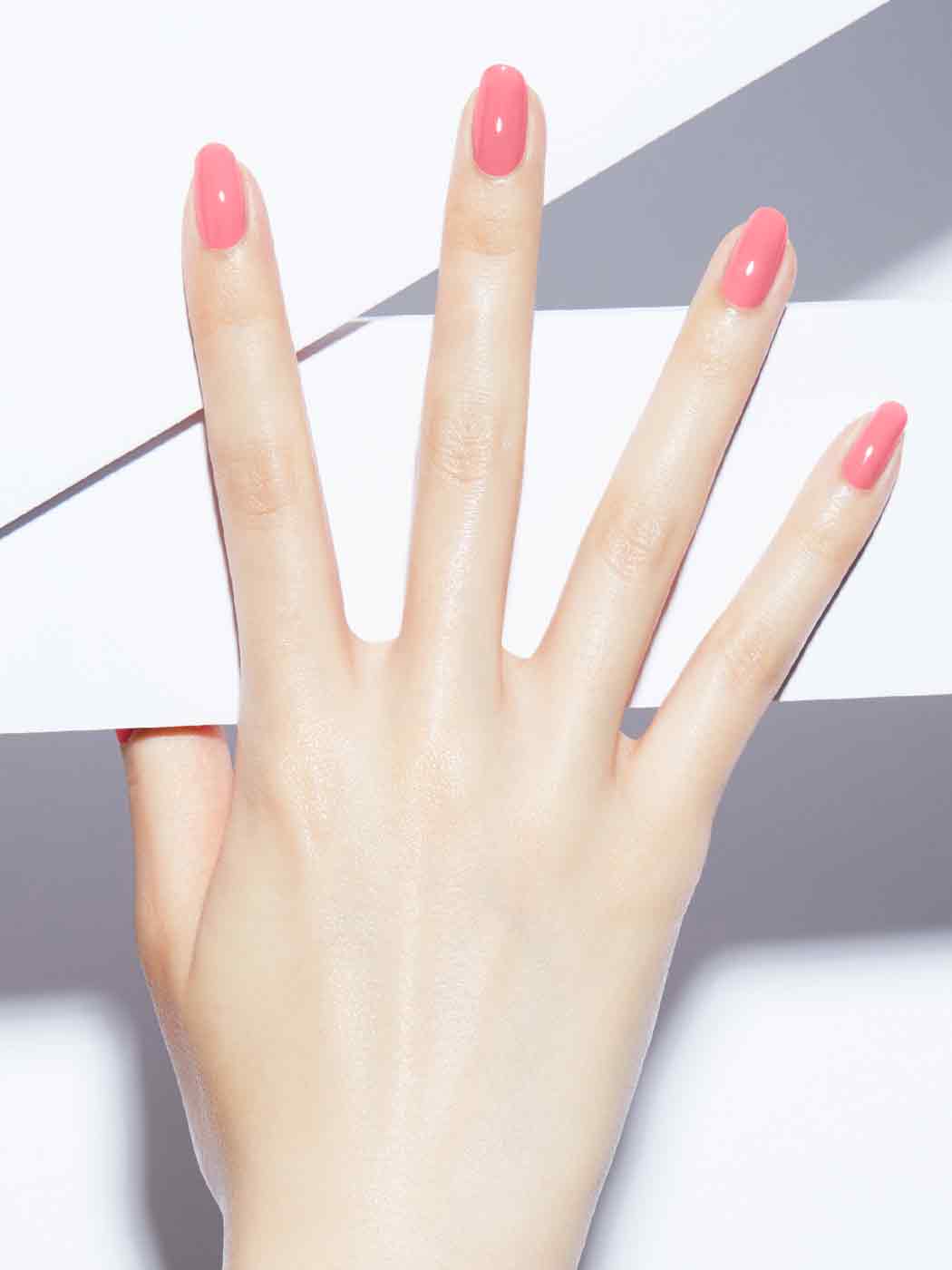 Coral Pop Coloured Acrylic – The Manicure Company