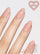 BARELY THERE 5-IN-1 RAPID GROWTH NAIL TREATMENTNails with a pinkish-brown color on a light background, featuring text &