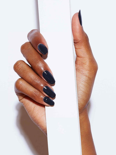 I'LL DO IT TOMORROWCharcoal grey with blue undertones, Full coverage, Deep