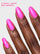 HIBISCUS HEAT 5-IN-1 RAPID GROWTH NAIL TREATMENTBest performing treatment nail polish, long lasting and clinically proven to create longer, stronger nails. One step nail polish. 

Neon hot pink with iridescent holographic hot pink and purple color shift