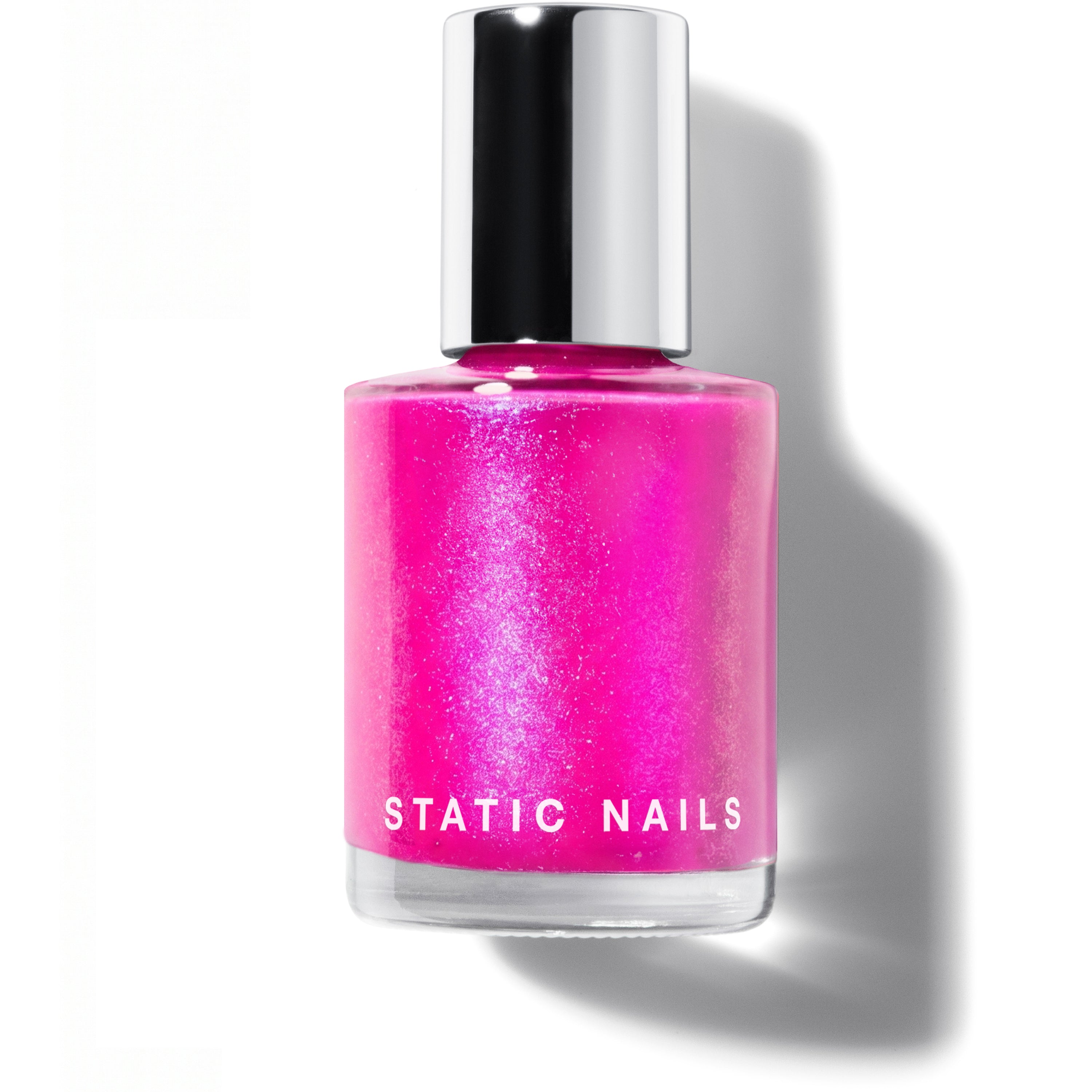 Lash_RightColumn, Best performing treatment nail polish, long lasting and clinically proven to create longer, stronger nails. One step nail polish. 

Neon hot pink with iridescent holographic hot pink and purple color shift