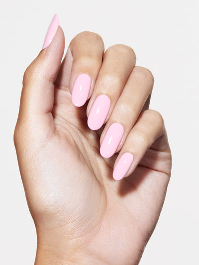 RIBBONS & BOWS 5-IN-1 RAPID GROWTH NAIL TREATMENTpastel baby pink nail polish