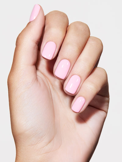 RIBBONS & BOWS 5-IN-1 RAPID GROWTH NAIL TREATMENTpastel baby pink nail polish