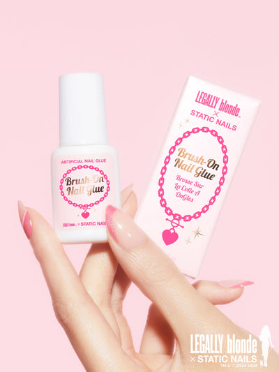 LEGALLY BLONDE X STATIC NAILS BRUSH-ON NAIL GLUE