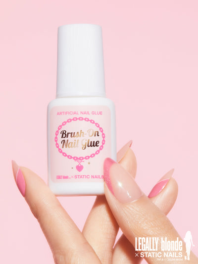 LEGALLY BLONDE X STATIC NAILS BRUSH-ON NAIL GLUE