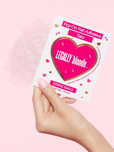 LEGALLY BLONDE X STATIC NAILS POP-ON NAIL ADHESIVE TABS