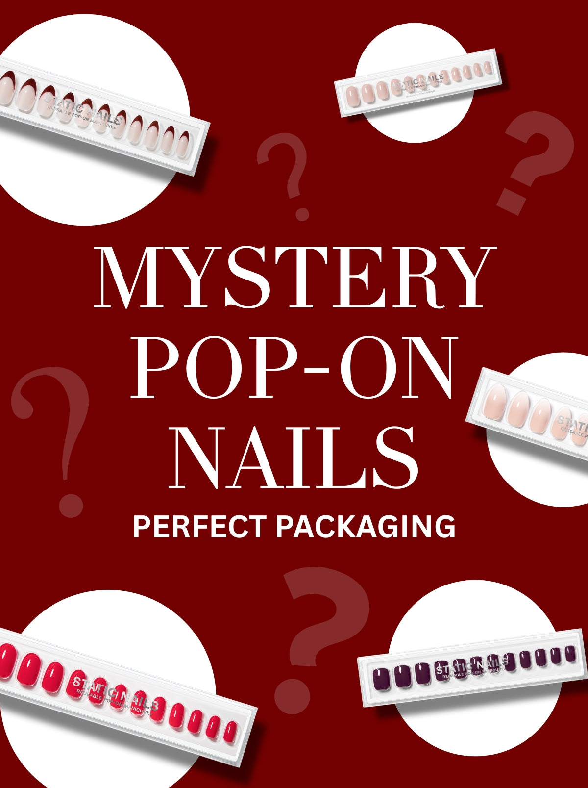 MYSTERY REUSABLE POP-ON MANICURE SET