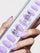 LOVE LETTER MANI+PEDI SETpurple lavender nails on hand