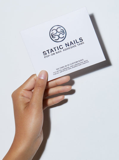 EXFOLIATING COTTON ROUNDS – STATIC NAILS