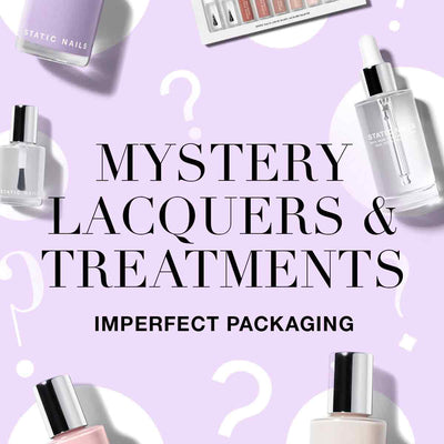 IMPERFECT PACKAGING: MYSTERY LIQUID GLASS LACQUERS & TREATMENTS