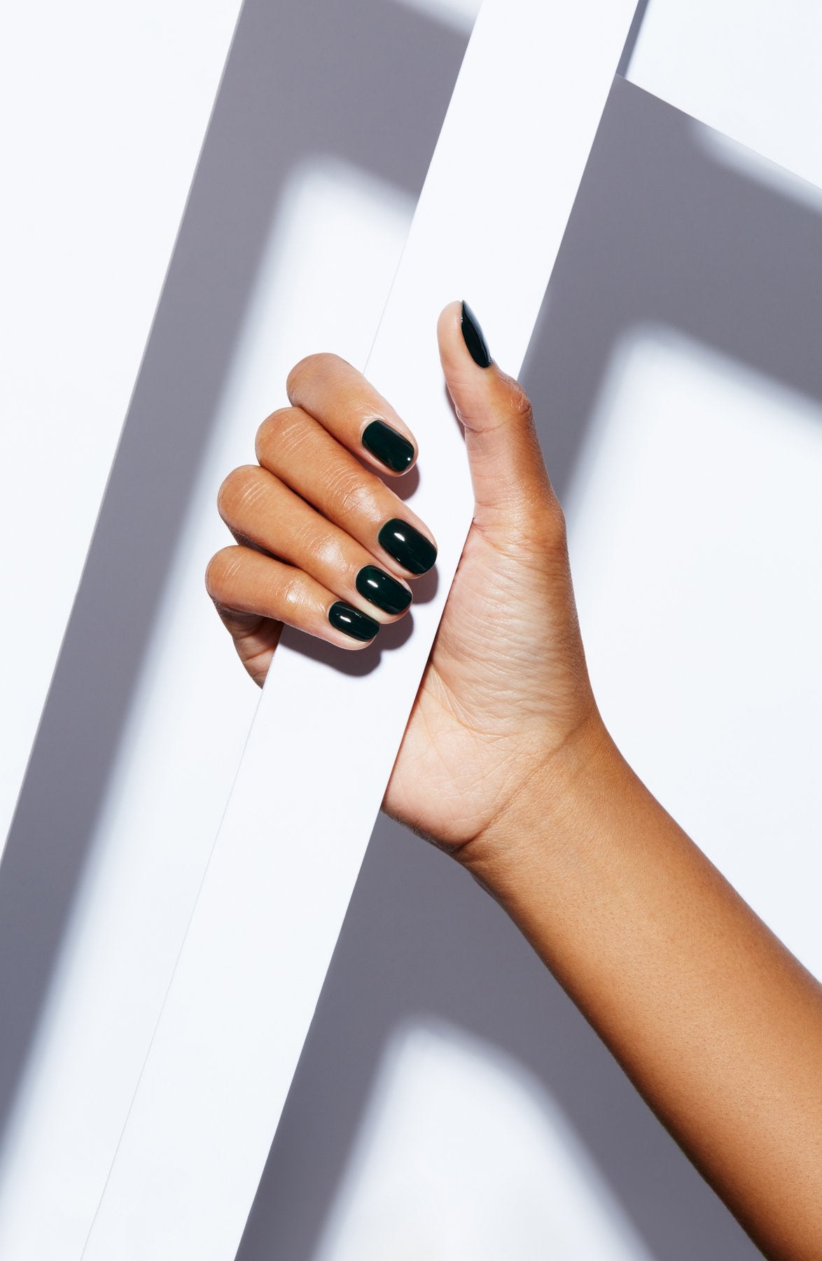 Deep emerald green, dark