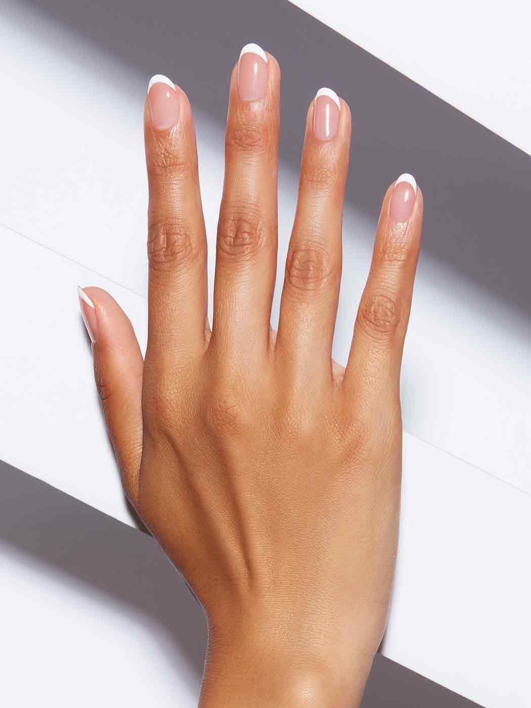 Gives your nails a healthy glow, Sheer, Medium French