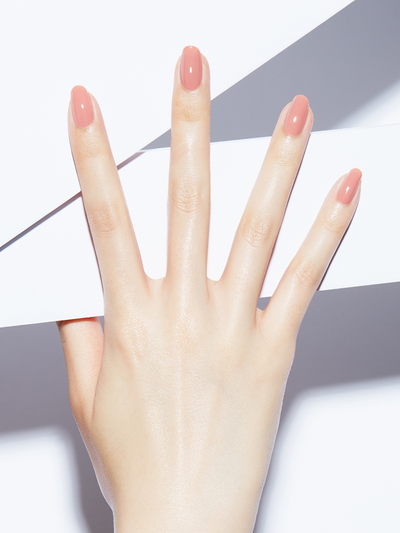 Static Nails Liquid Glass Lacquer in Irene Is My Perfect Nude | Allure