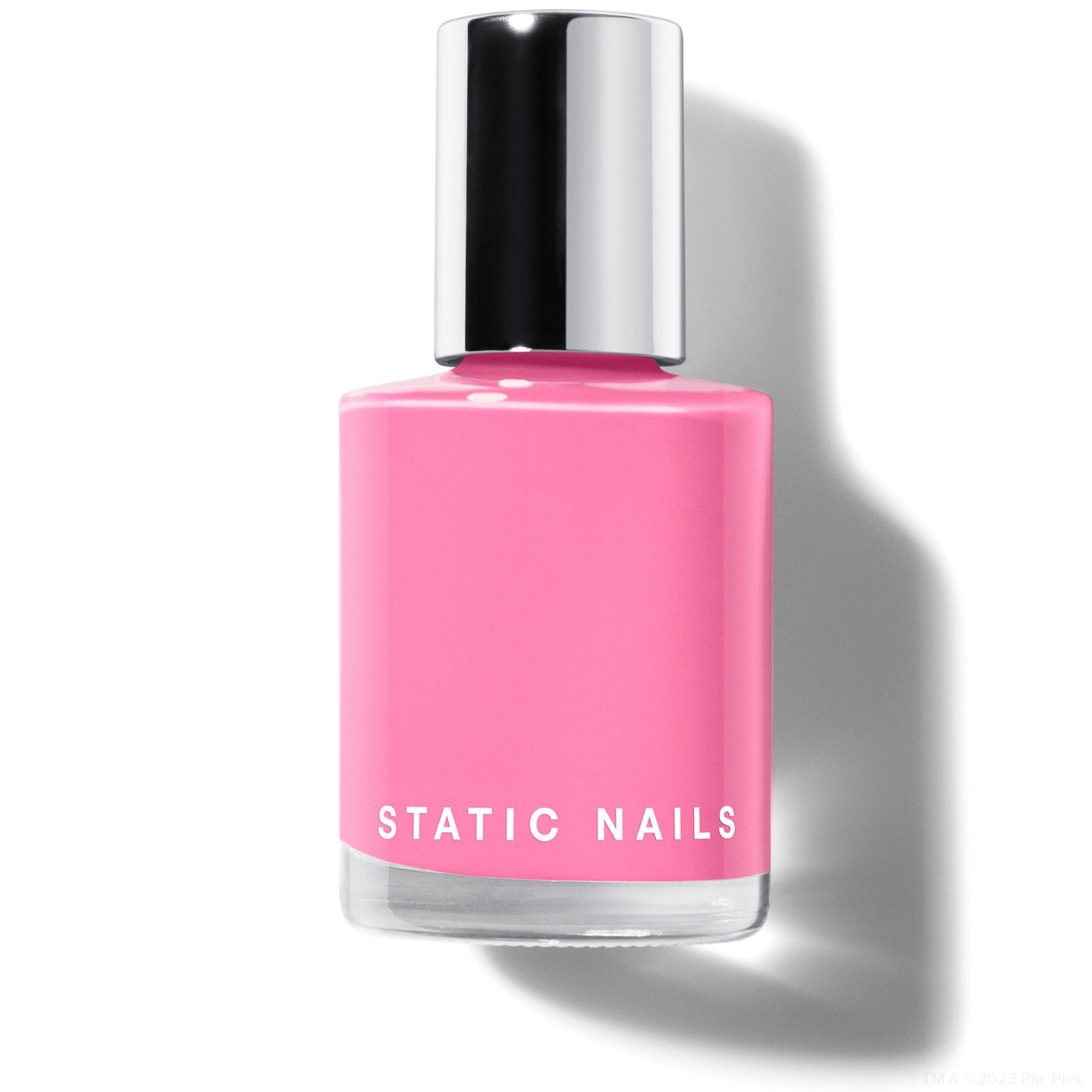 Medium pink nail polish