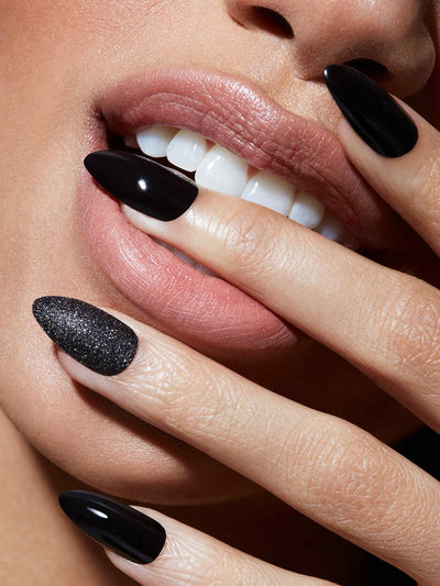 24 PCS Square Black Matt Fake Nails False Nail for Nail Art Manicure | Wish