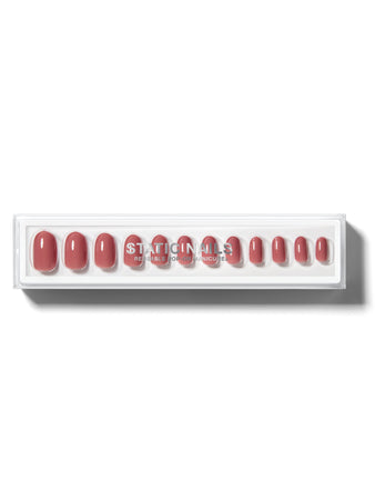 Dusty Rose Round Award-Winning Reusable Pop-On Manicures® | Better than ...