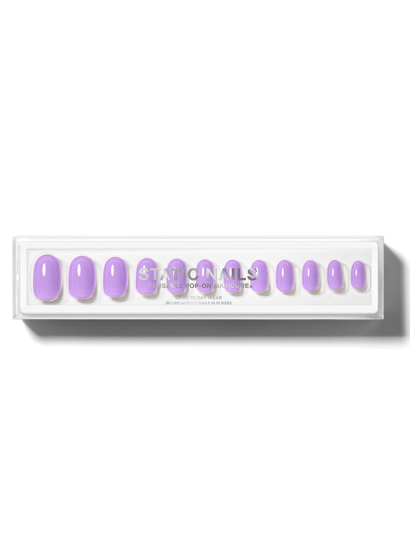 Multi Award-Winning Reusable Pop-On Manicures® in Delicate Pink Short  Almond – STATIC NAILS