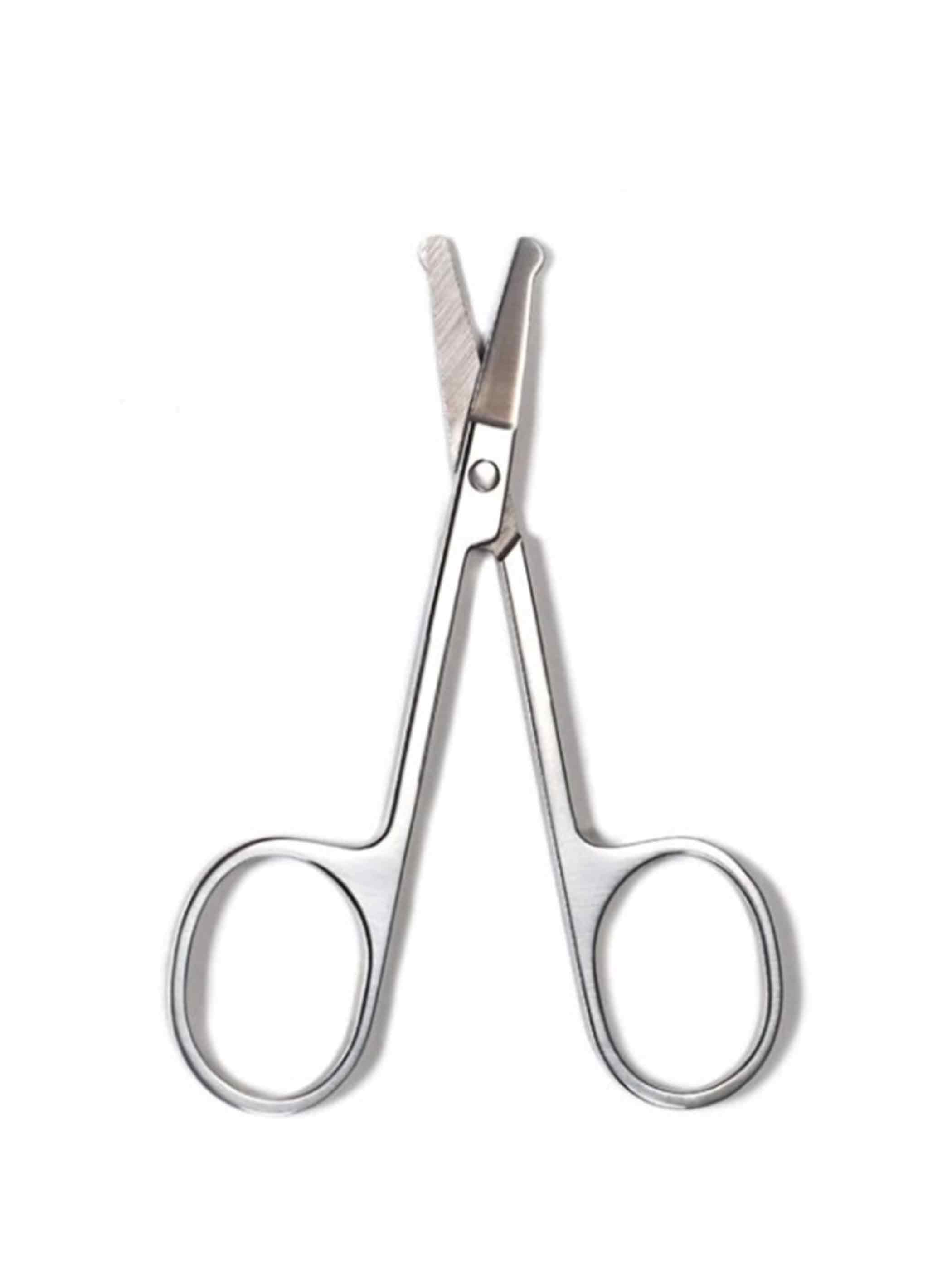 Silver false lash scissors, 