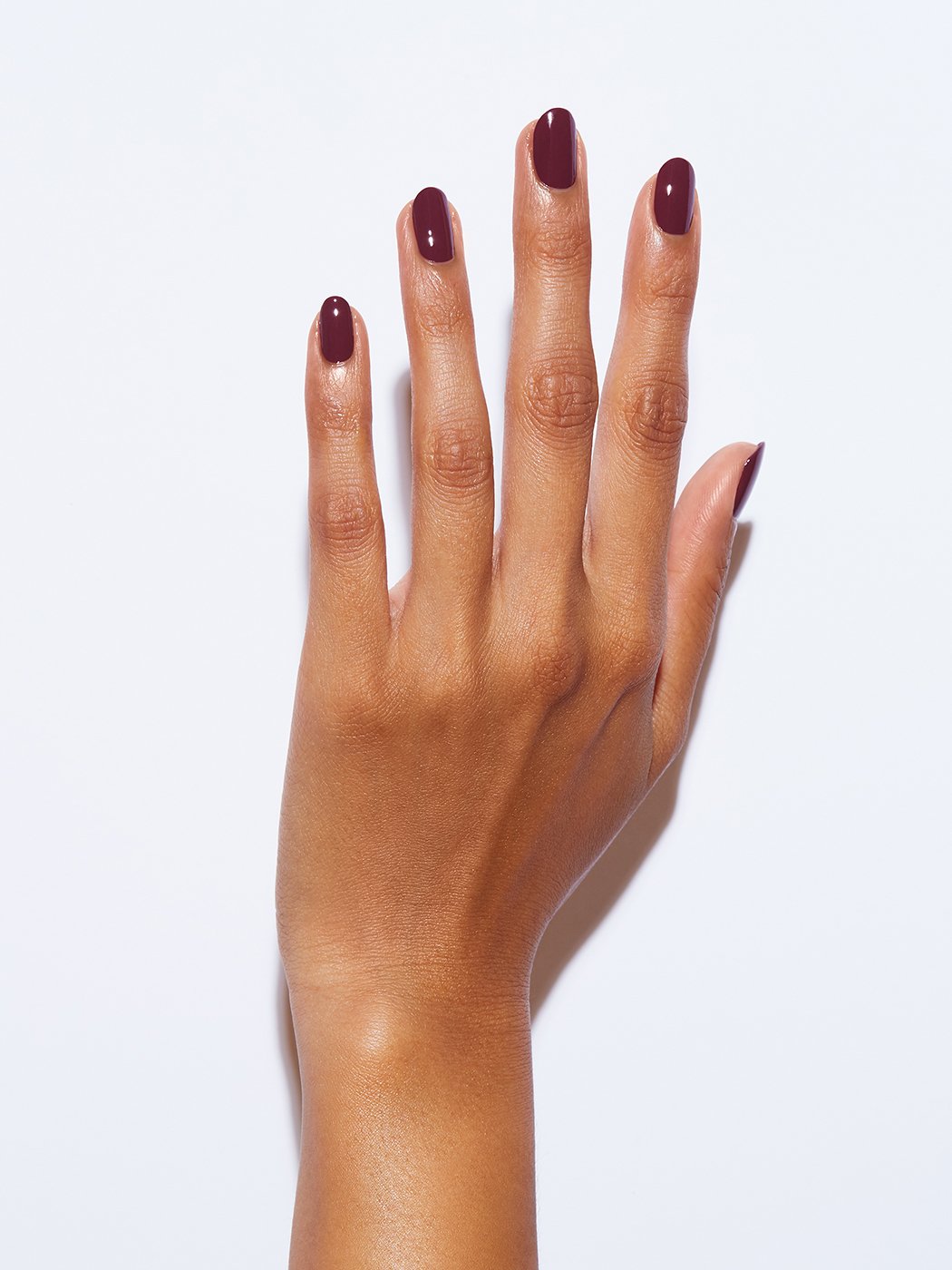 Raspberry plum with red-brown undertones, Full coverage, Medium