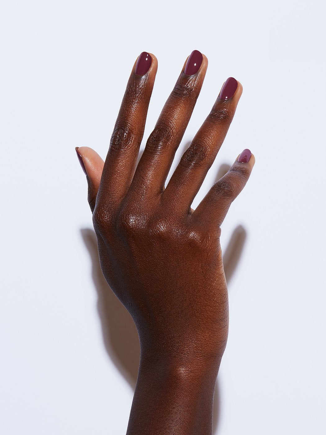 Raspberry plum with red-brown undertones, Full coverage, Deep